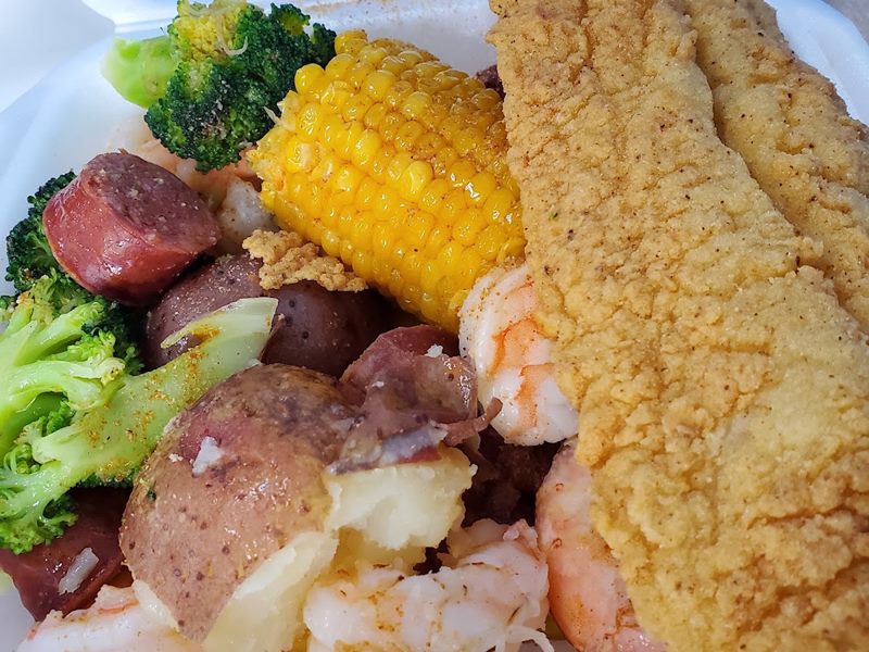 Bayou Seafood food